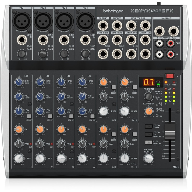 BEHRINGER XENYX 1202SFX Мікшерний пульт