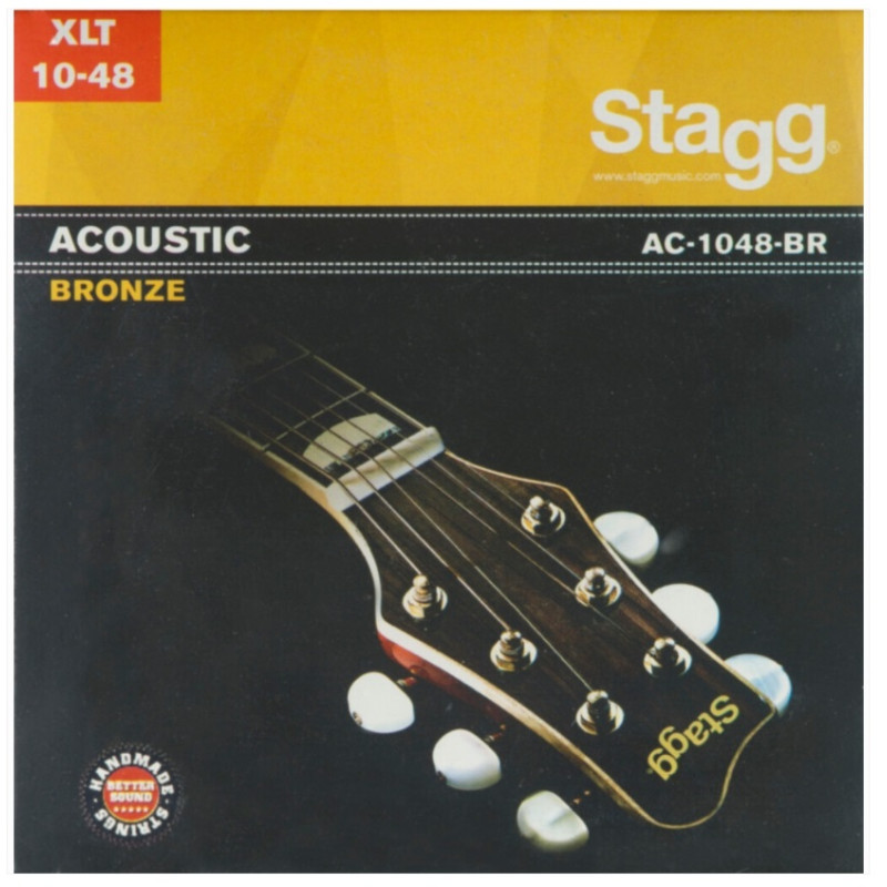 STAGG AC-1048-BR Струны для акустической гитары