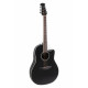 APPLAUSE Heritage Traditional AB2412II Mid Cutaway Black Satin Акустична гітара з датчиком