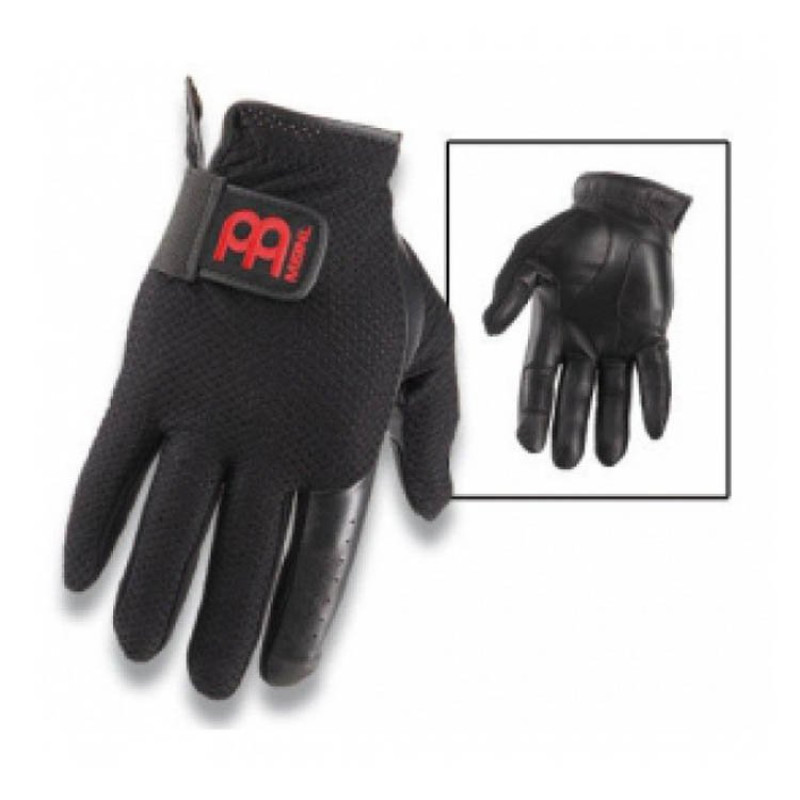 Рукавички для барабанщика Meinl Old Logo DG5LBK (розмір L) Half Fingers
