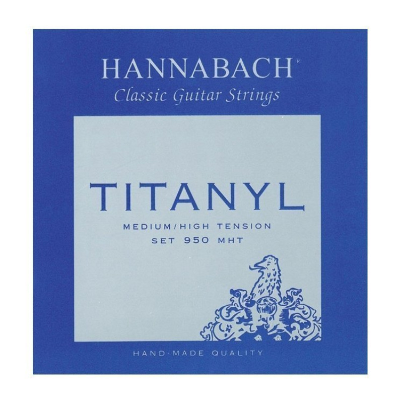 Струни для класичної гітари Hannabach 9507MHT Titanyl (4-6 стр.)