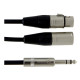 Інсертний кабель GEWA Pro Line Stereo Jack 6,3 мм/XLR (m) & XLR (f) (3 м)