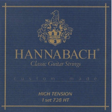 Струни для класичної гітари Hannabach 728HT Custom Made