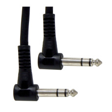 Патч-кабель GEWA Basic Line Angled Stereo Jack 6,3 мм/Stereo Jack 6,3 мм (0,9 м, 6 шт)