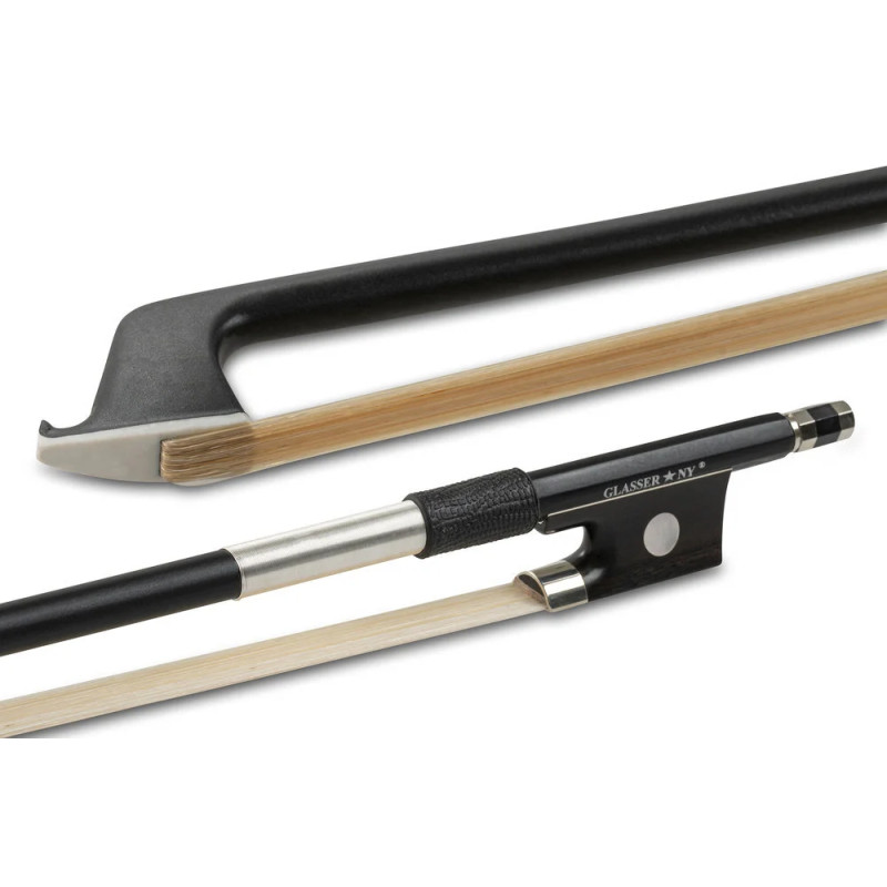 Смичок для скрипки GEWA Glasser Carbon Graphite 3/4 Round Stick