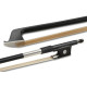 Смичок для скрипки GEWA Glasser Carbon Graphite 3/4 Round Stick