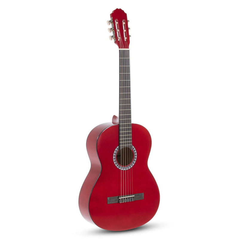 GEWA Basic 4/4 Transparent Red Класична гітара