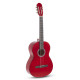 GEWA Basic 4/4 Transparent Red Класична гітара