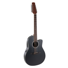 APPLAUSE Heritage Traditional AB2412II Mid Cutaway Black Satin Акустическая гитара с датчиком
