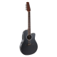 APPLAUSE Heritage Traditional AB2412II Mid Cutaway Black Satin Акустична гітара з датчиком