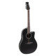 OVATION Celebrity Traditional CS24 Mid Cutaway Black Акустична гітара з датчиком
