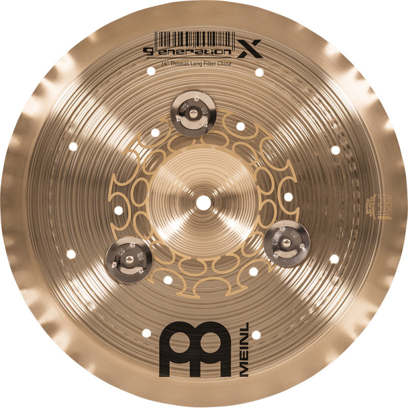 Тарілка Meinl Generation X GX-14FCH-J Thomas Lang Jingle Filter China 14