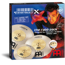 Комплект тарілок Meinl Generation X GX-12/16/18 Johnny Rabb (Safari: H12