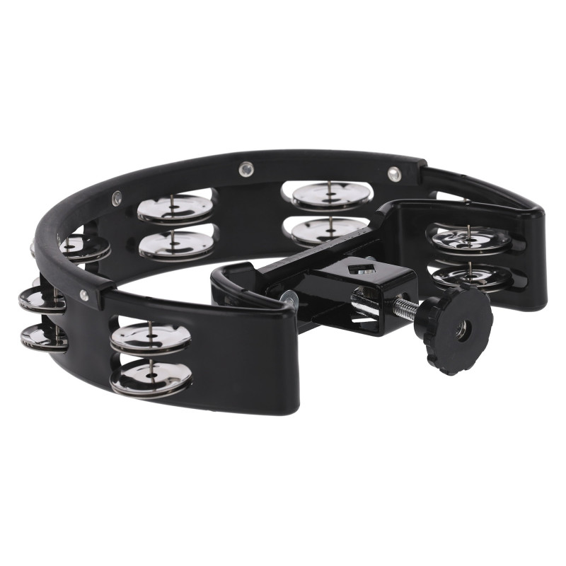 Тамбурин GEWA Jingle wreath Mount Half moon Black