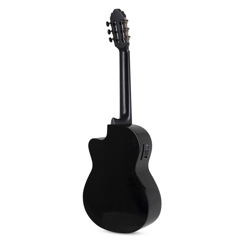 GEWA Student E-Classic Cutaway 4/4 Black Классическая гитара