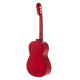 GEWA Basic 4/4 Transparent Red Класична гітара