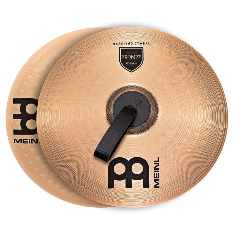 Ремінці для маршевих та оркестрових тарілок Meinl BR3 Leather Standard