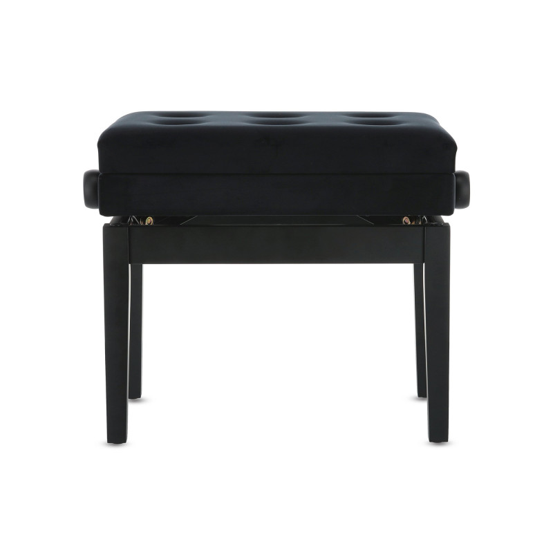 Банкетка для фортепіано GEWA Deluxe Compartment Black Matt