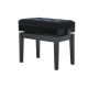 Банкетка для фортепіано GEWA Deluxe Compartment Black Matt
