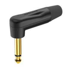 Разъем Roxtone PJ2RX-BG Jack 6,3 plug (mono) угловой
