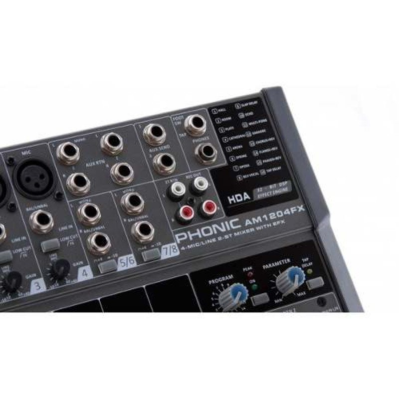 PHONIC AM 1204 FX USB Микшерный пульт