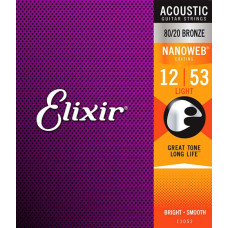 ELIXIR AC NW 12SL Струни для 12-струнної акустичної гітари