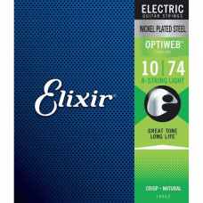 ELIXIR EL OW 8 L Струни для 8-струнної електрогітари