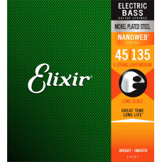 ELIXIR 14207 5S LM Струни для бас-гітари