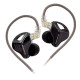 KZ AUDIO ZVX PRO BLACK NO MIC Динамічні all‑metal Hi-Fi IEM чорний