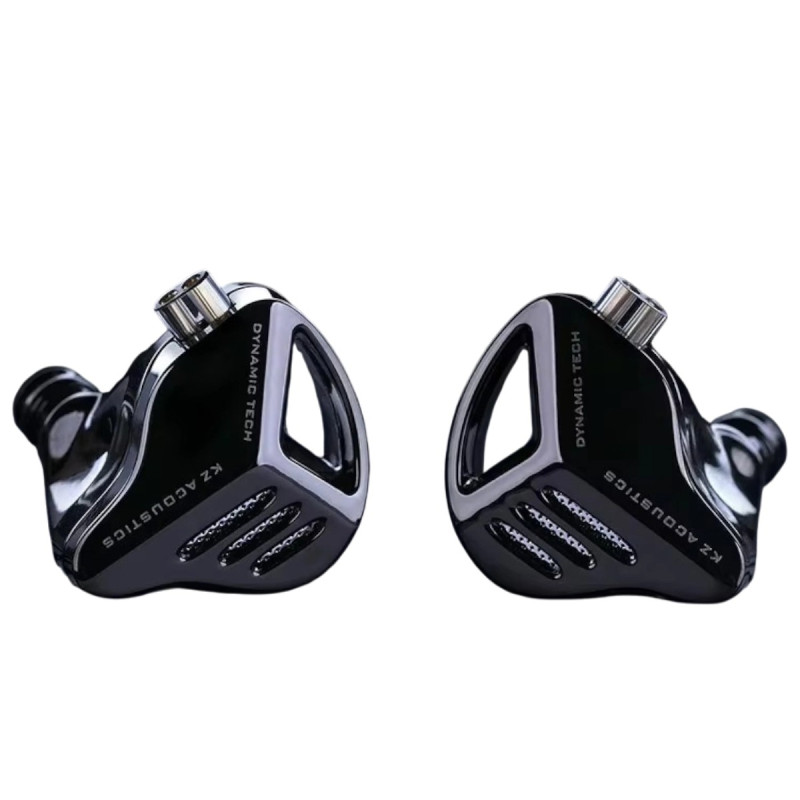 KZ AUDIO ZVX PRO BLACK NO MIC Динамічні all‑metal Hi-Fi IEM чорний