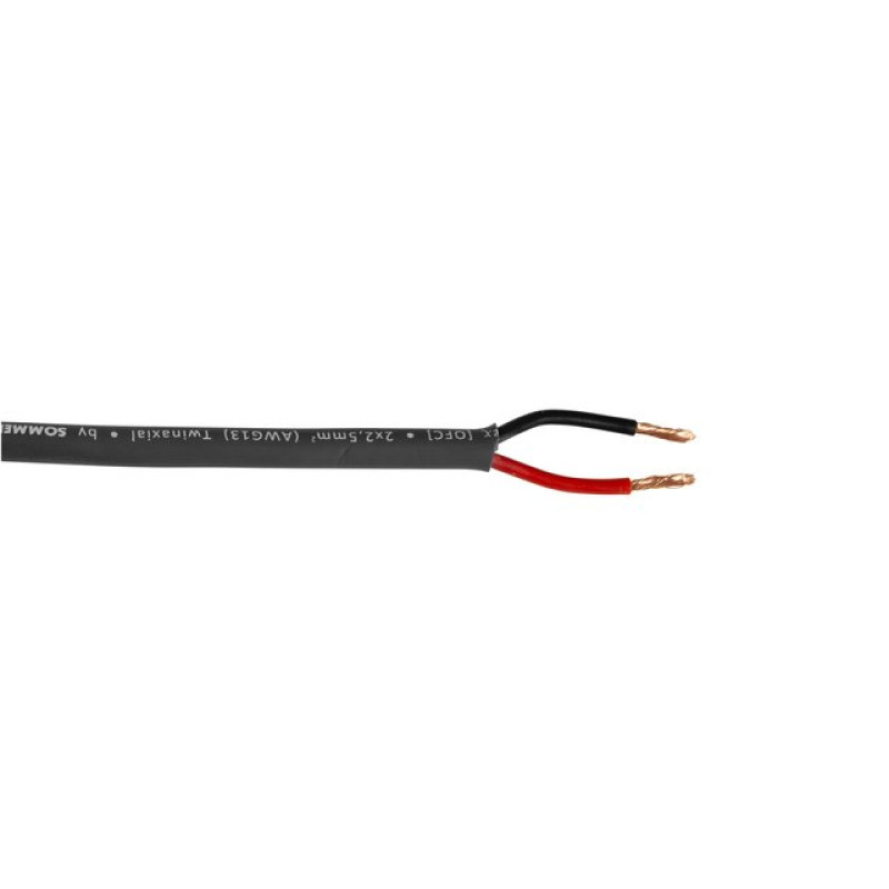 SOMMER CABLE 425-0051 Акустический кабель 2x2,5 мм², черный
