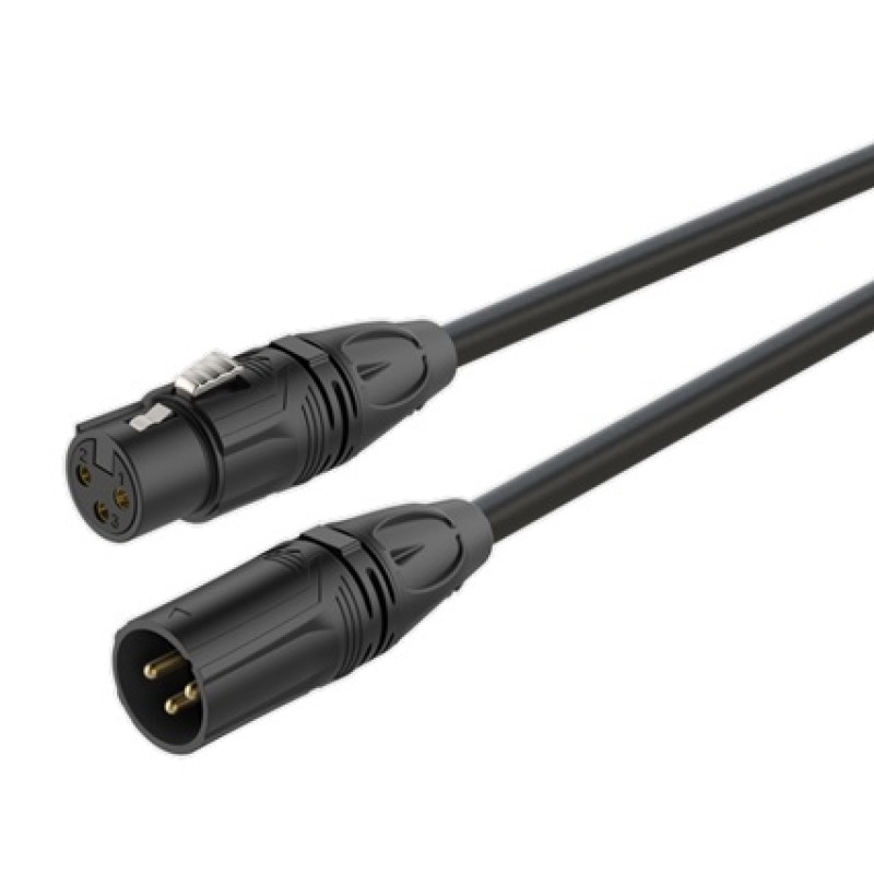 Готовый микрофонный кабель Roxtone GMXX200L6, 2x0.22 кв.мм, вн.диаметр 6.5 мм, 6 м