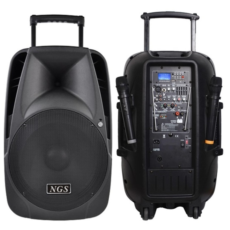 Автономная активная акустическая система NGS PMQ12AVX 12", 250Вт