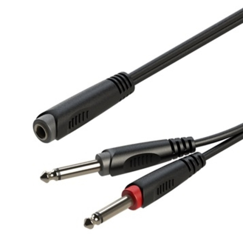 Готовий кабель Roxtone RAYC350L02, 2х1x0.14 кв. мм, вн. діаметр 4x8 мм, 0,2 м