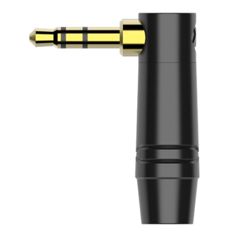 Роз'єм Roxtone RMJ3RPP-BG Jack 3,5 (stereo) кутовий