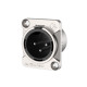 Роз'єм Roxtone RX3MD-NT XLR панельний male (тато)