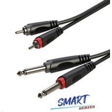 Готовый аудиокабель Roxtone SACC150L3, 2х1x0.14 кв. мм, вн. диаметр 4x8 мм, 3 м