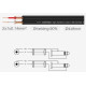 Готовий аудіокабель Roxtone SACC150L3, 2х1x0.14 кв. мм, вн. діаметр 4x8 мм, 3 м