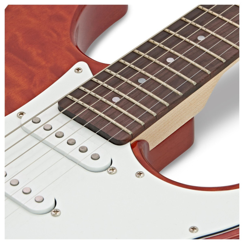 YAMAHA PACIFICA 212V QM (Caramel Brown) Электрогитара
