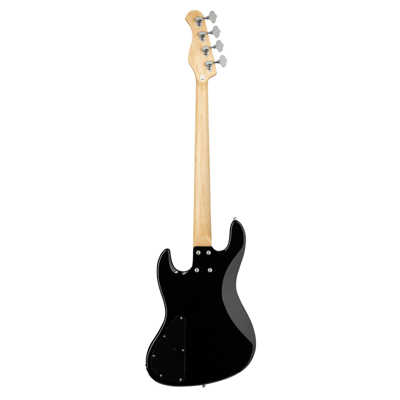 SADOWSKY MetroExpress 21-Fret Hybrid P/J Bass, Maple, 4-String (Solid Black High Polish) Бас-гітара