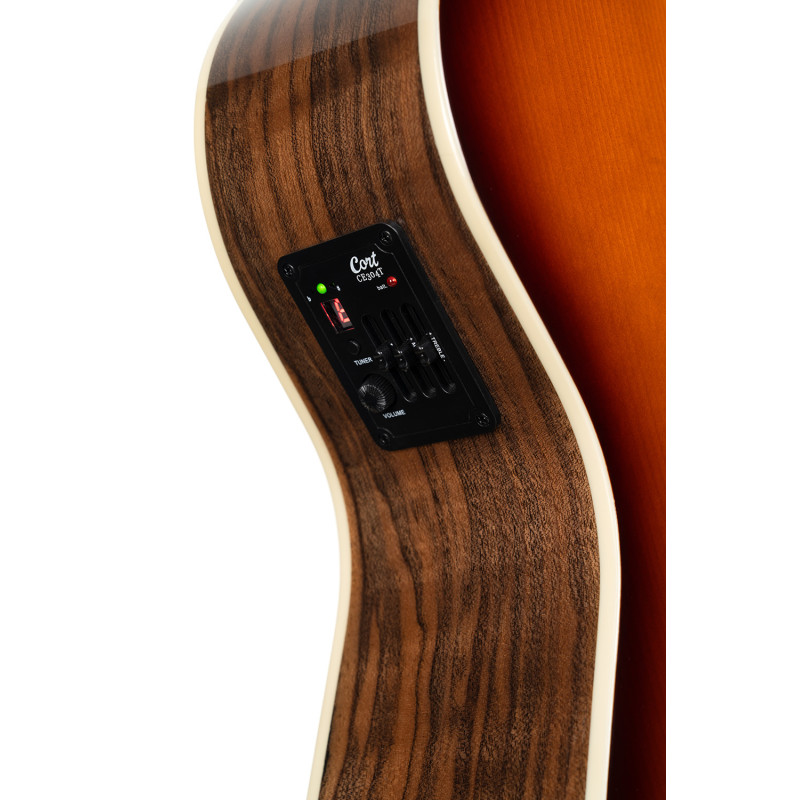 CORT Exotic-GA Walnut (Sunburst) Электро-акустическая гитара