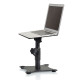 GATOR FRAMEWORKS GFWSPKSTMNDSK Desktop Studio Monitor Stand