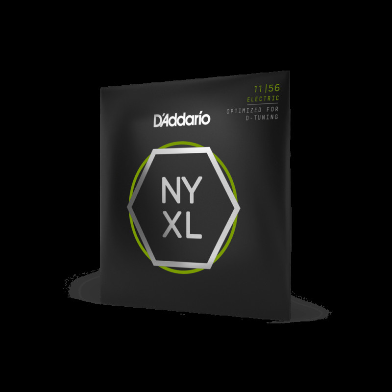D’ADDARIO NYXL1156 NYXL ELECTRIC MEDIUM TOP/EXTRA HEAVY BOTTOM (11-56) Струны для электрогитары