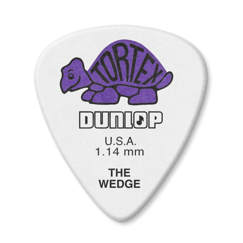 DUNLOP TORTEX WEDGE PICK 1.14MM Медіатори