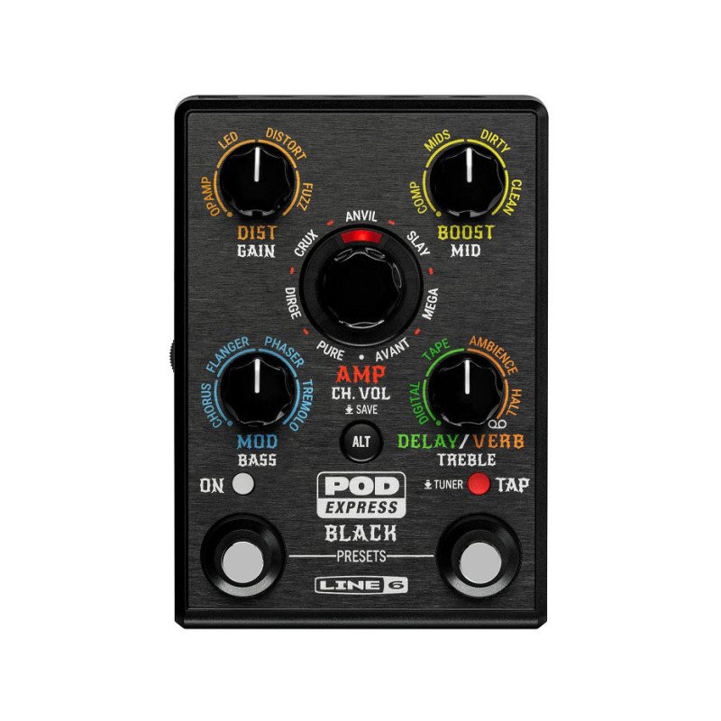LINE 6 POD EXPRESS BLACK Педаль ефектів