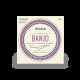 D’ADDARIO EJ57 BANJO NICKEL PLATED STEEL CUSTOM MEDIUM (11-22) Струны для банджо