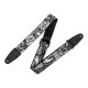 LEVY'S MP2TAT-001 2 Tattoo Series Poly Guitar Strap - B&W Clowns Ремінь для гітари