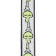 D`ADDARIO JOE SATRANI WOVEN GUITAR STRAP (Spaceman)