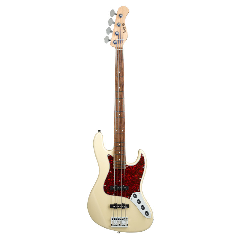 SADOWSKY MetroLine 21-Fret Vintage J/J Bass, Alder, 4-String (Solid Olympic White High Polish) Бас-гітара
