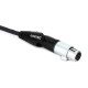 D'ADDARIO PW-MS-25 Custom Series Swivel Microphone Cable (7.62m)